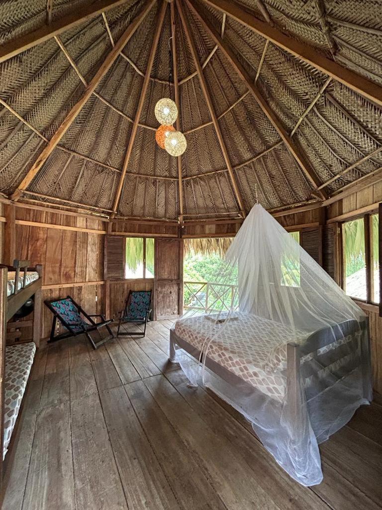 Ecocabanas Diosa Jaguar Tayrona La Esmeralda  Exterior foto